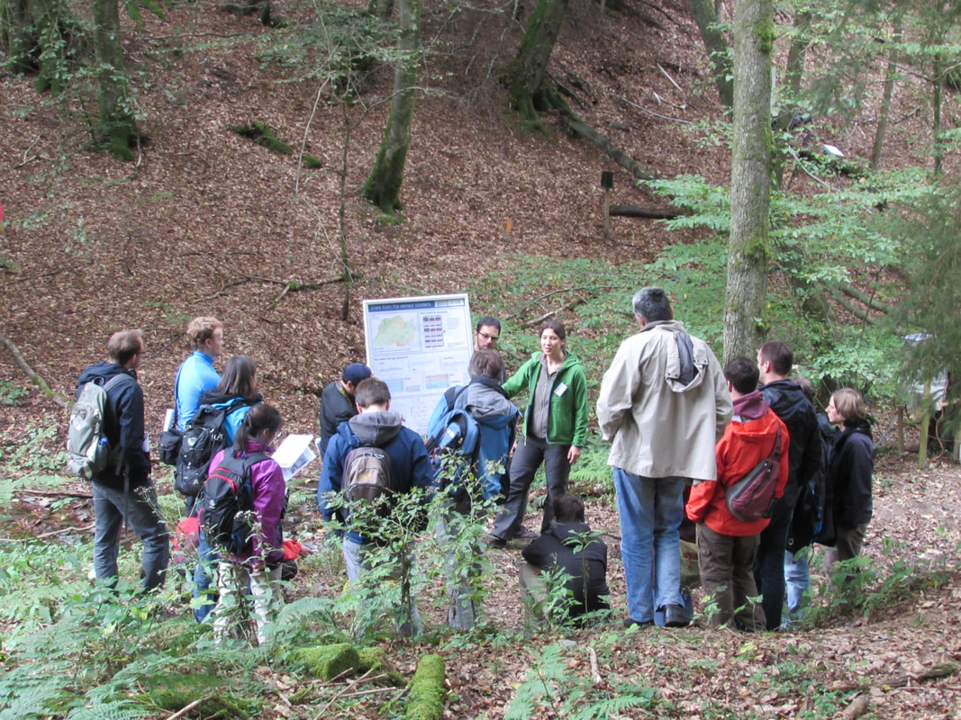 Field work by Matthias Sprenger for the CAOS project with the University of Freiburg