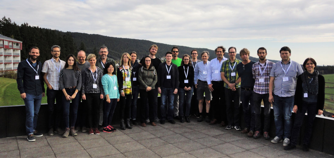 Water ages in hydrological cycle group photo Matthias Sprenger